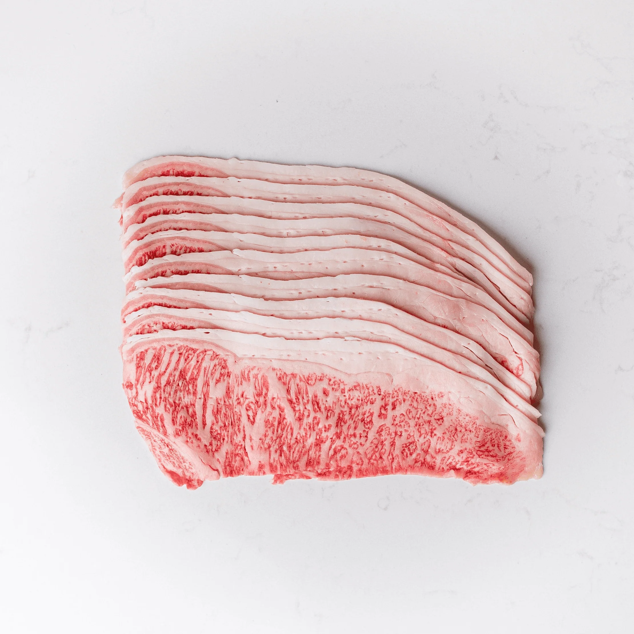 Kobe Certified Beef: Japanese Wagyu Shaved Striploin - Image 2