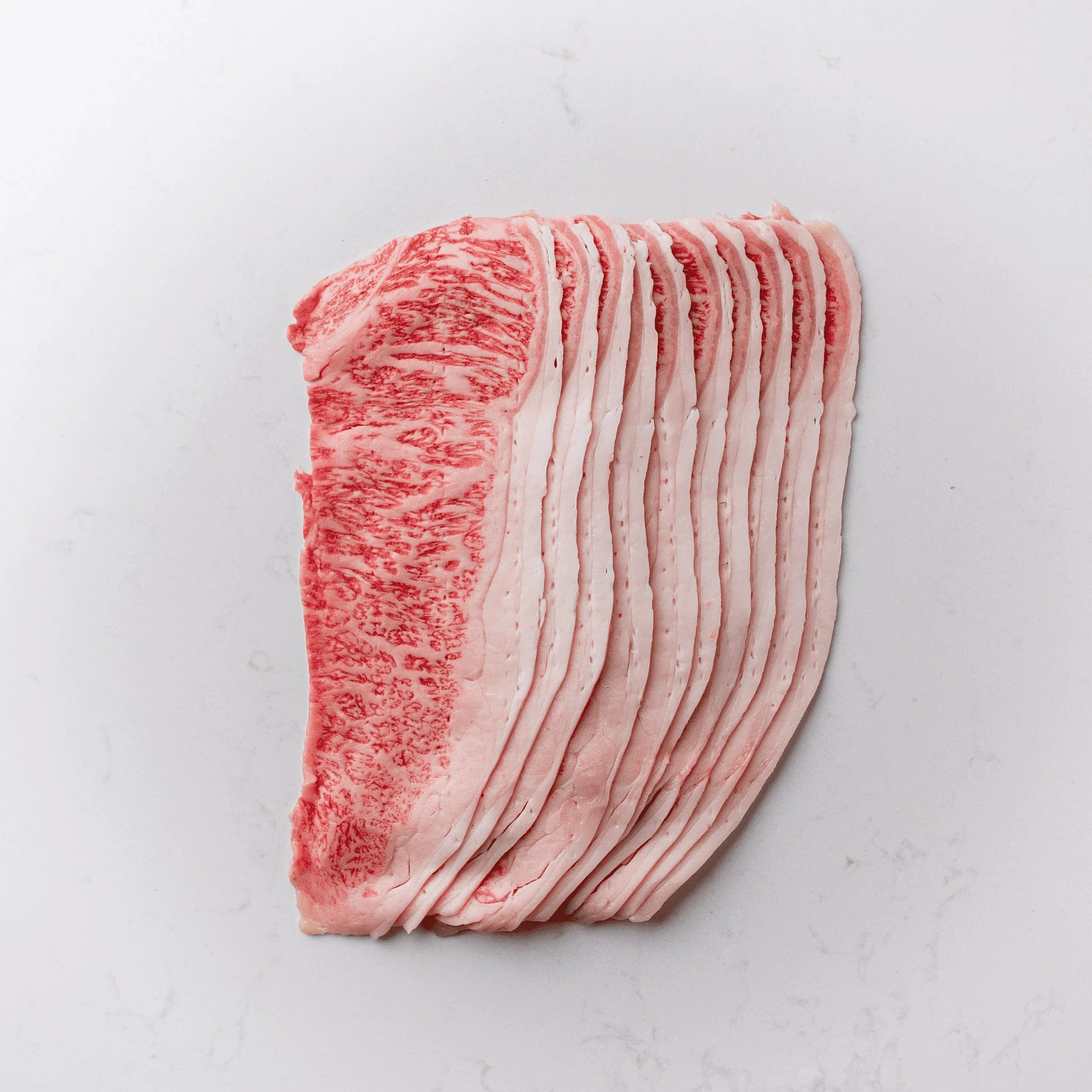 Kobe Certified Beef: Japanese Wagyu Shaved Striploin - Image 4