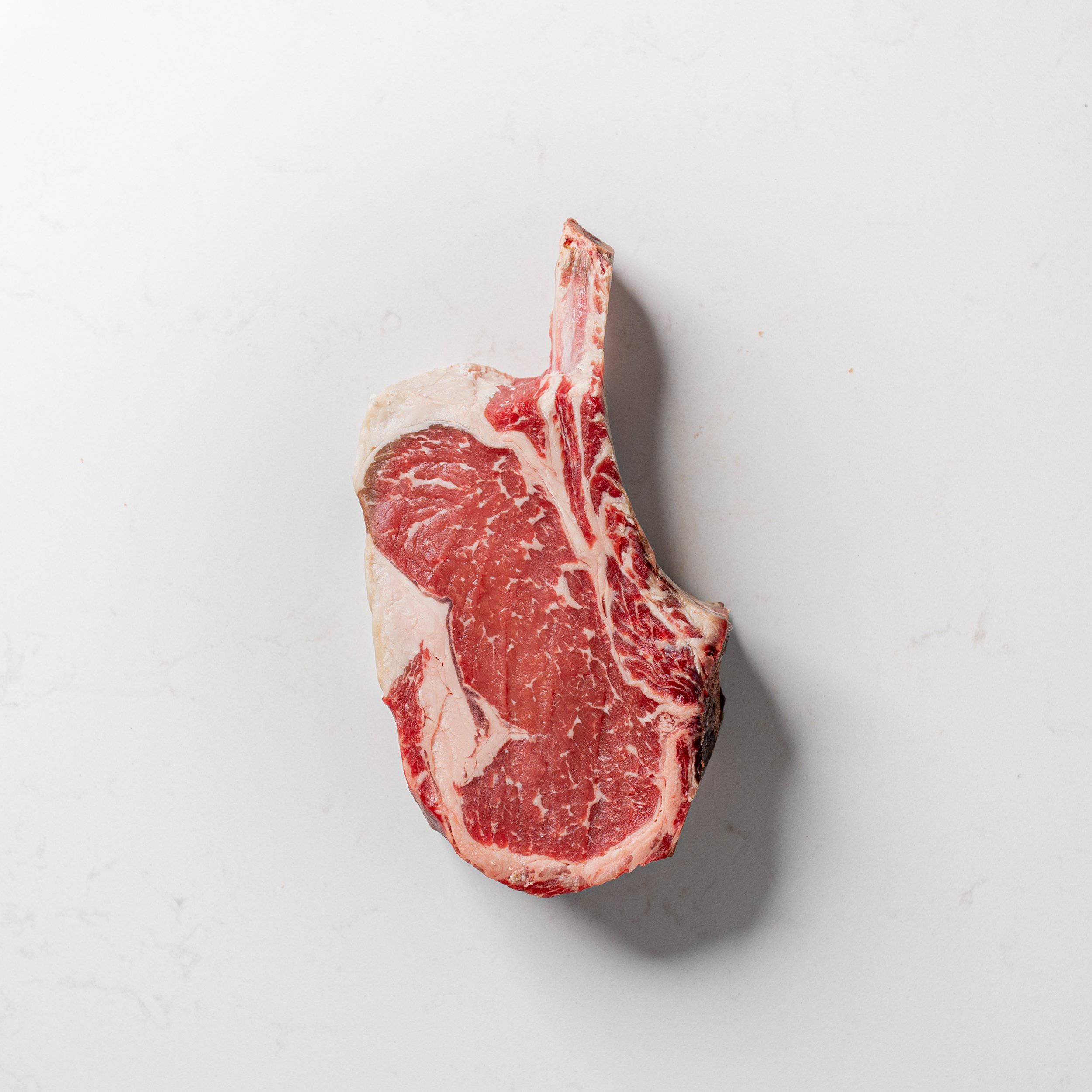 Dry Aged Prime Cowboy Steak - Frenched Bone - Image 2