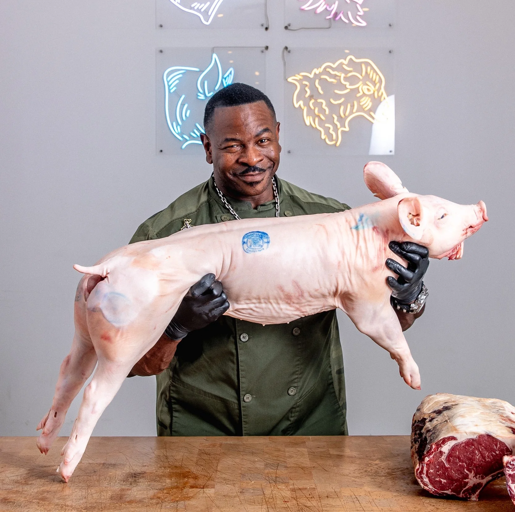 The Duroc Suckling Pig